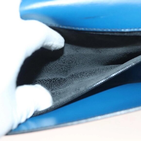 LOUIS VUITTON Epi Pochette Arche Shoulder Bag Blue - Picture 12 of 16